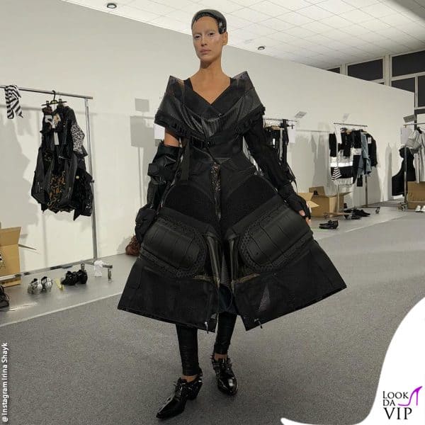 il look per lo show di Junya Watanabe