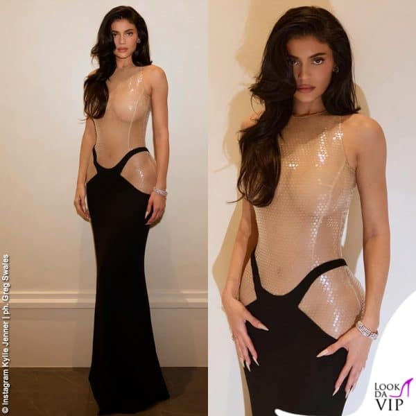 Stessa collezione Mugler per la sorella minore, Kylie Jenner