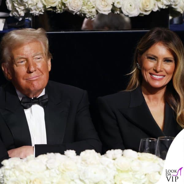 Donald e Melania Trump all'Alfred E. Smith Memorial Foundation Dinner il 17 ottobre 