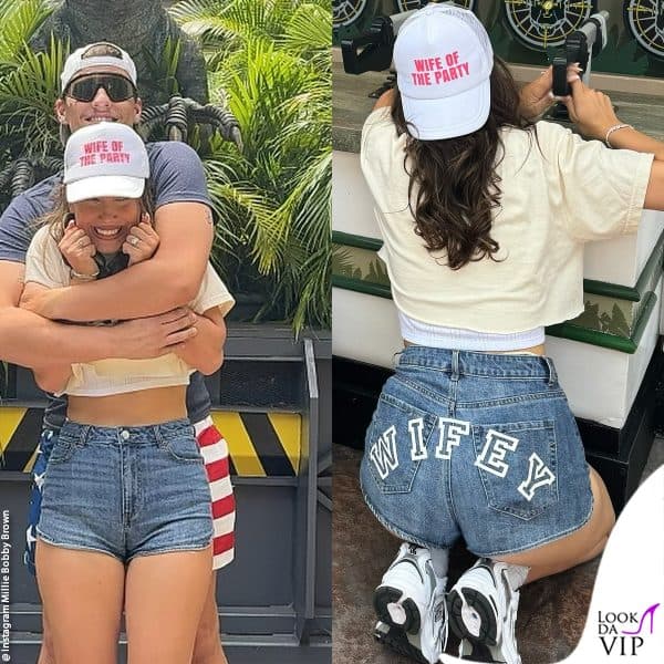 gli scatti con cui la coppia ha confermato il sì di maggio: Millie sfoggia shorts e cappellino "da moglie"