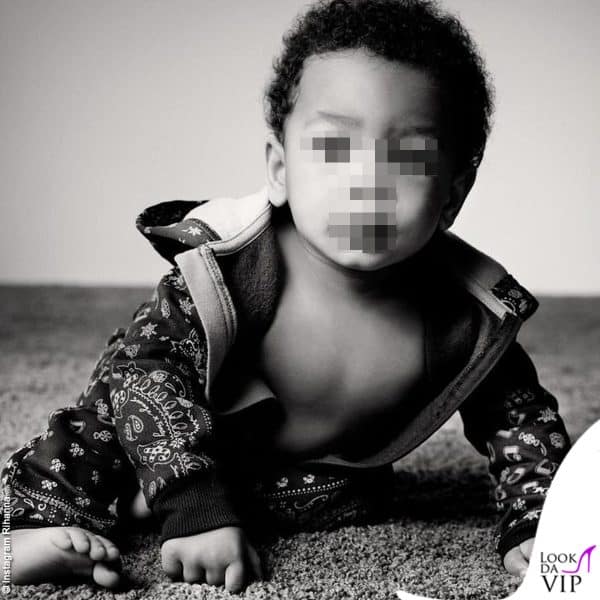 E' la prima volta che Rihanna sceglie i figli come modelli