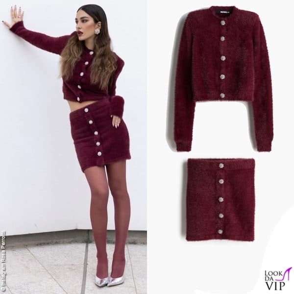 Rosa Perrotta ha scelto un look Rotate x H&M