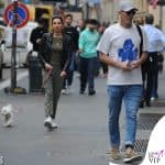 Zinedine Zidane e Frank Rijkaard fanno shopping Milano
