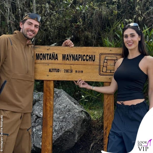 Cecilia e Ignazio condividono le tappe del loro viaggio, come l'escursione sul Waynapicchu
