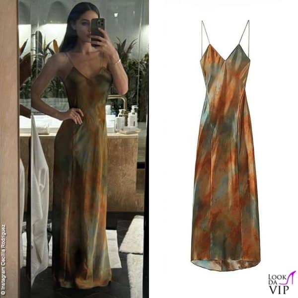 Slip dress Zara per la prima serata ai Caraibi