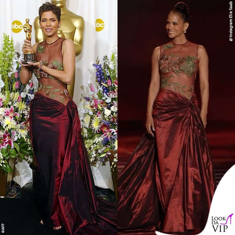 Halle Berry rimette l'abito Elie Saab degli Oscar 2002