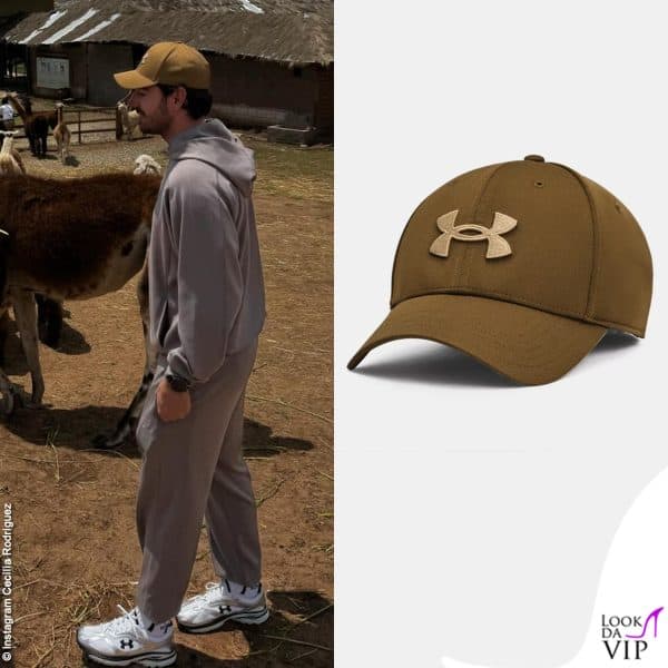 Ignazio Moser indossa un cappello Under Armour