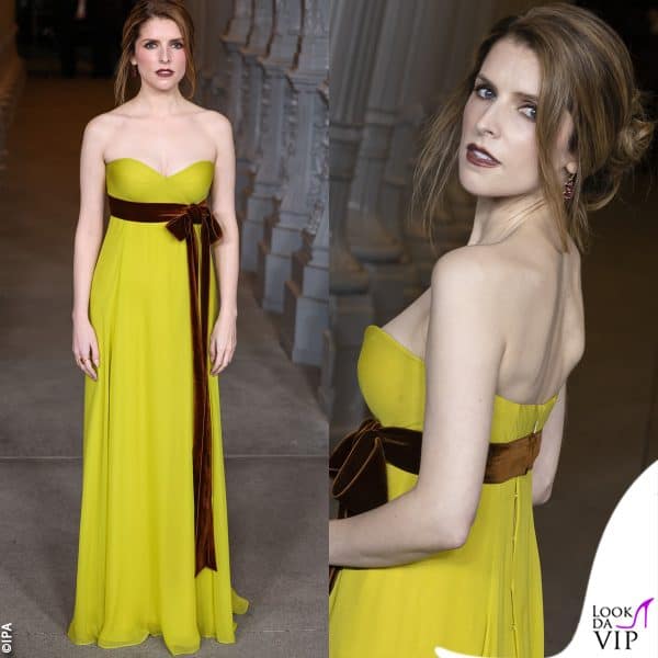 abito Oscar de la Renta per Anna Kendrick 