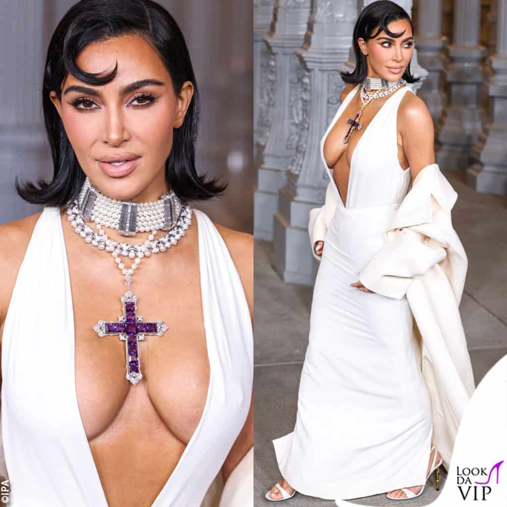 Kim Kardashian in Gucci al LACMA Art+Film Gala