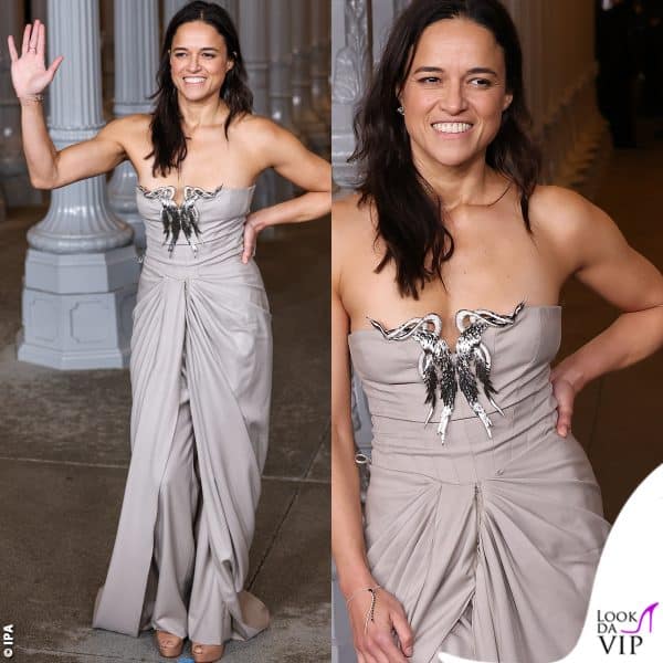 Michelle Rodriguez in Gucci 