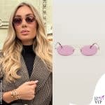 Laura Cremaschi occhiali da sole Miu Miu