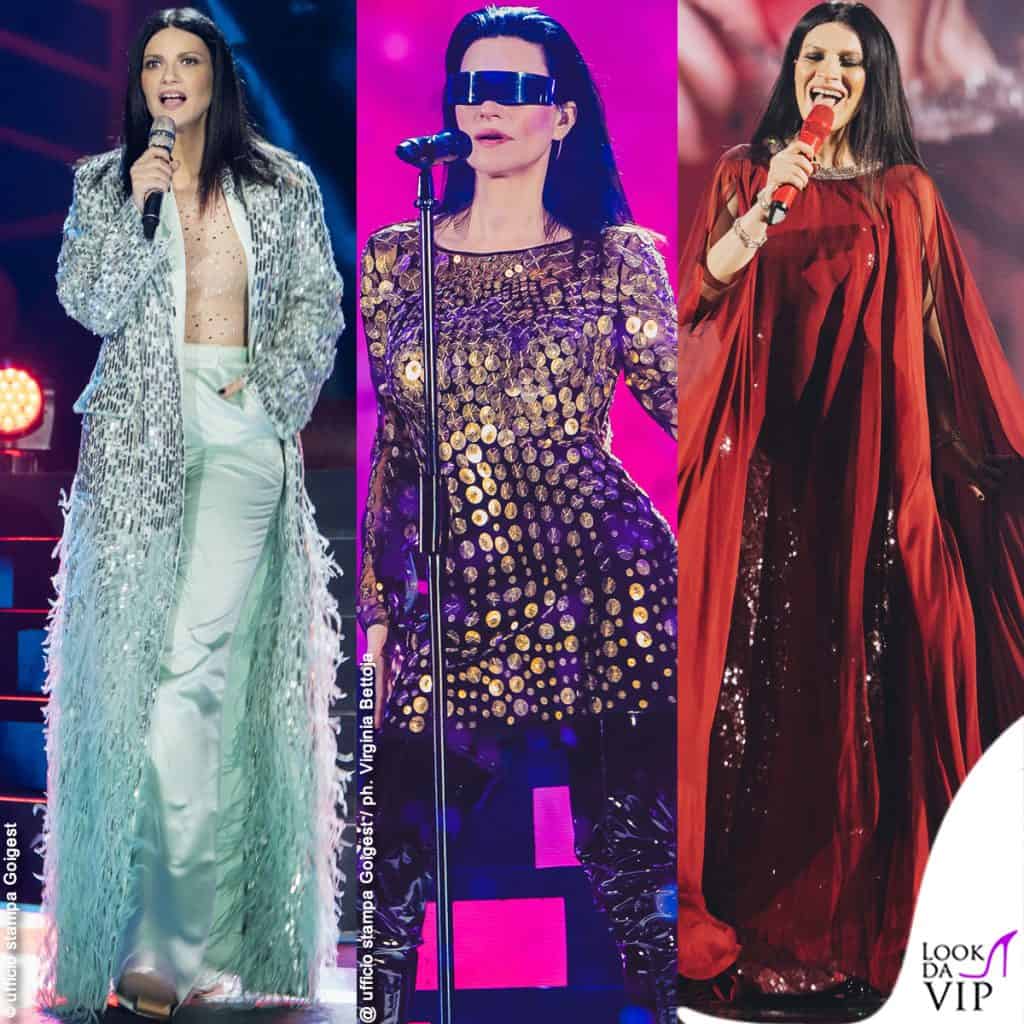 I look di Laura Pausini in concerto a Milano