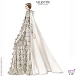 L'abito di nozze di Tatiana Santo Domingo con Andrea Casiraghi