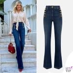 Natasha Stefanenko jeans Elisabetta Franchi