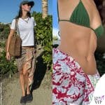 autunno in costume da bagno per le top model