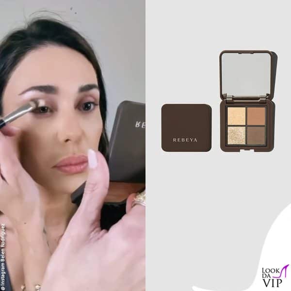 Rebeya è la linea di make-up di Belen Rodriguez (palette occhi 29,90 euro)