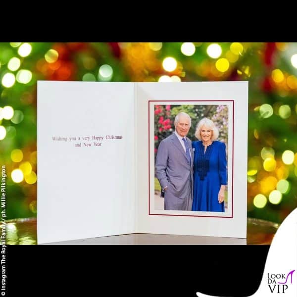 la Christmas card di Carlo e Camilla: la foto è stata scattata ad aprile 