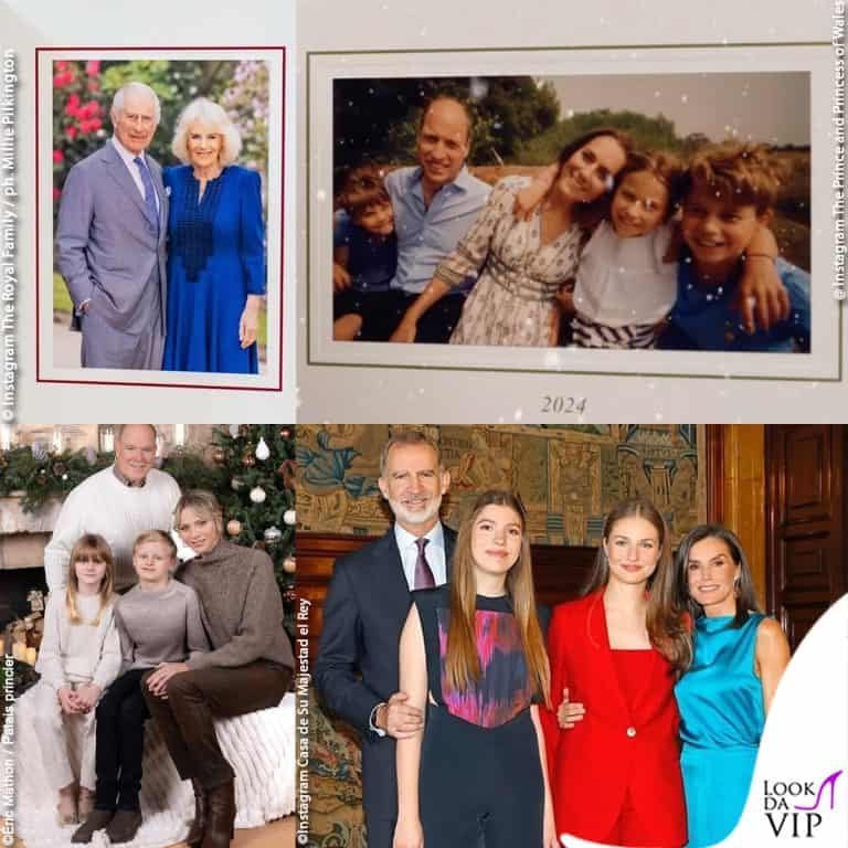 da Kate Middleton a Letizia di Spagna: le cartoline di natale dei reali d'Europa
