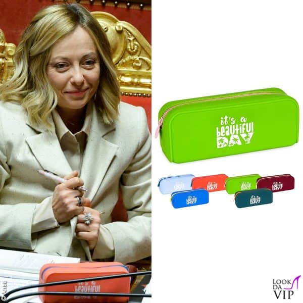 L'astuccio Colourbook Goomy 
di Giorgia Meloni (12 euro)
