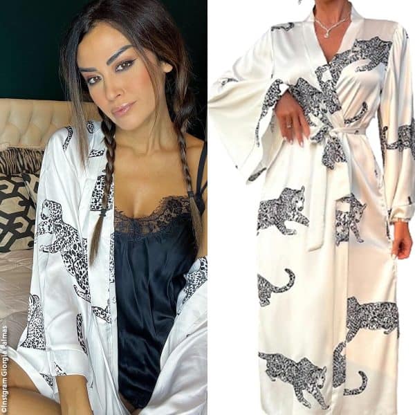 vestaglia con le zebre Ochu 