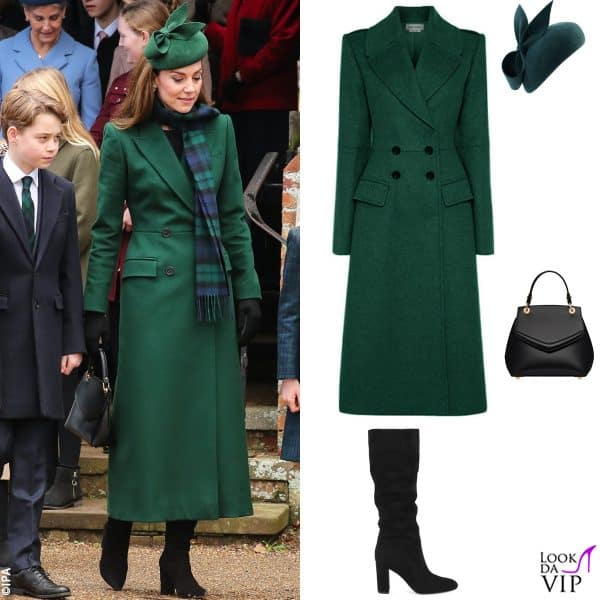 cappotto Alexander McQueen, cappello Gina Foster, borsa Grace Han, stivali Gianvito Rossi 