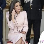 I look di Letizia di Spagna in visita in Italia