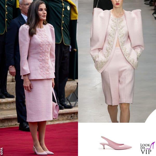 tailleur Carolina Herrera, slingback Magrit 