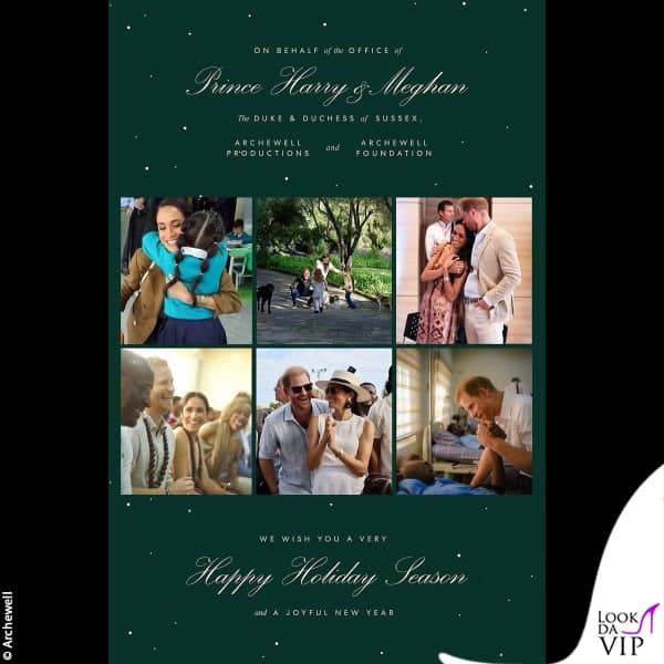 gli auguri del principe Harry e di Meghan Markle 
