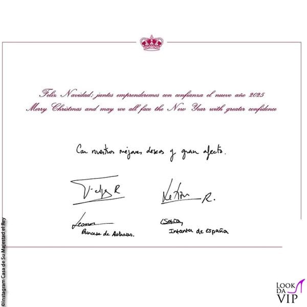 gli auguri in doppia lingua, spagnolo e inglese 
