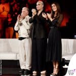 Silvia Toffanin 3 puntata abito Dolce Gabbana 5 Garrison Rochelle e Alessandra Celentano