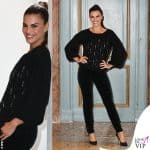 Bianca Guaccero total look Luisa Spagnoli