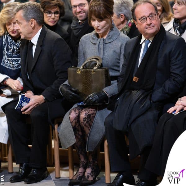 la Bruni ha indossato un outfit Dior 