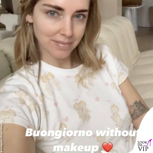 il buongiorno per i follower nel pigiama Brandy Melville 