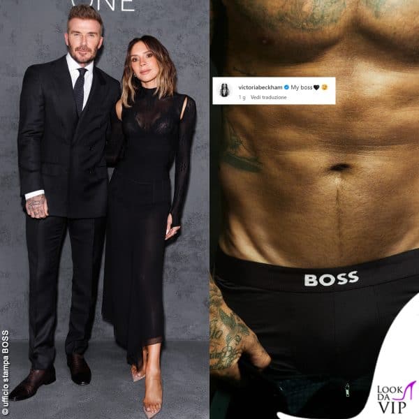 "My boss" afferma Victoria Beckham 