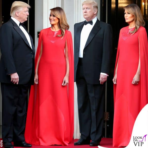 la foto risale al 2019, in occasione della visita presidenziale a Londra