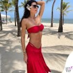 I look di elisabetta gregoraci Per le vacanze natalizie