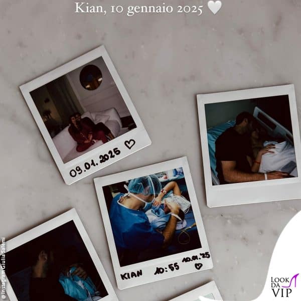 le foto istantanee mostrate da Giulia su Instagram 