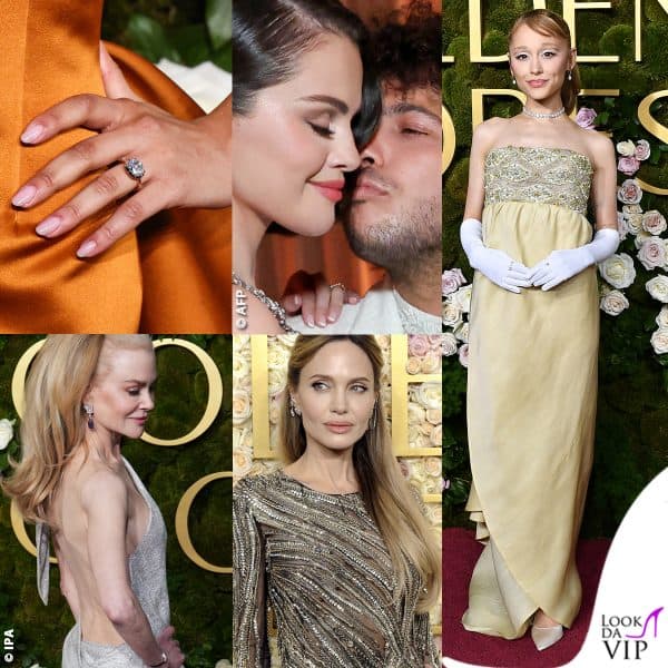 I look delle star sul red carpet dei golden globe 2025
