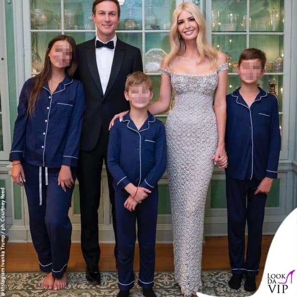 Ivanka e Jared con i figli prima della serata: i bimbi sono già in pigiama 