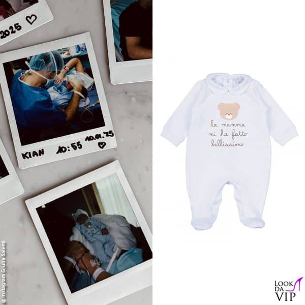 la tutina Nanan indossata da Kian