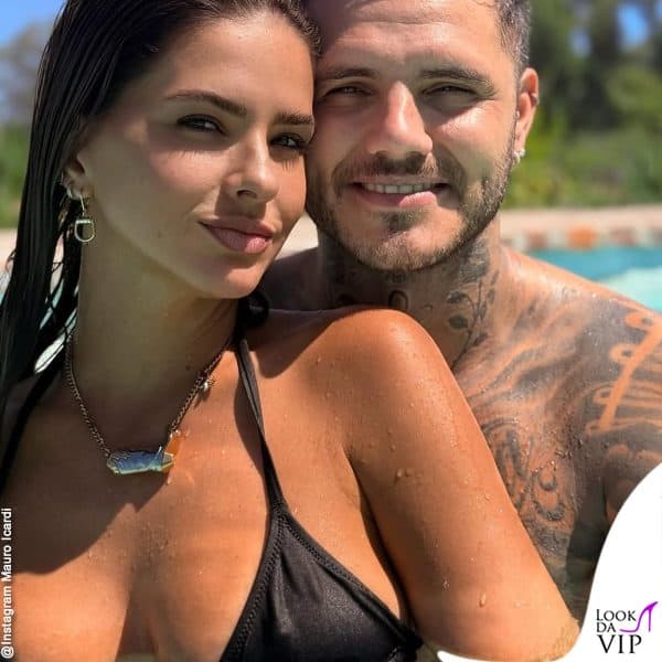 Mauro Icardi con Eugenia Suarez
