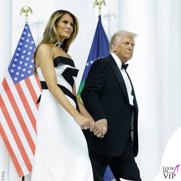 Donald e Melania Trump all'Inauguration Ball 