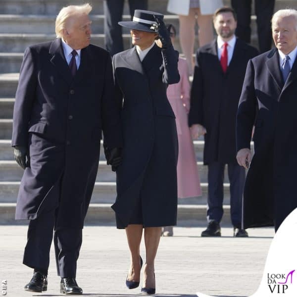 la first lady ha indossato un outfit di Adam Lippes 