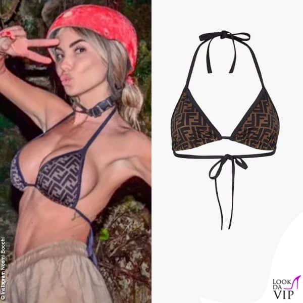 Noemi Bocchi sceglie un costume Fendi