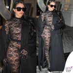 PFW Lourdes Leon Ciccone sfilata Saint Laurent 2024 tuta YSL