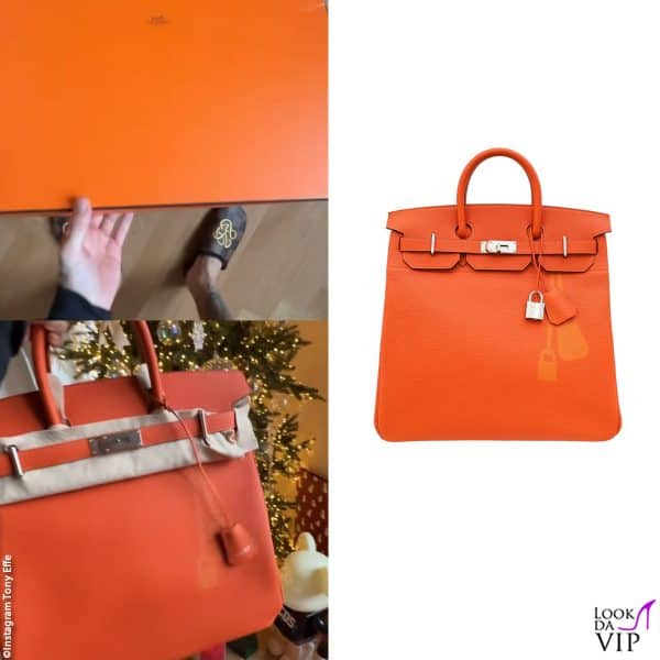la Birkin Hac Shadow Clochette and Lock di Hermès