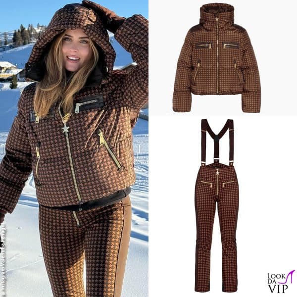 Valentina Ferragni con un completo Goldbergh 