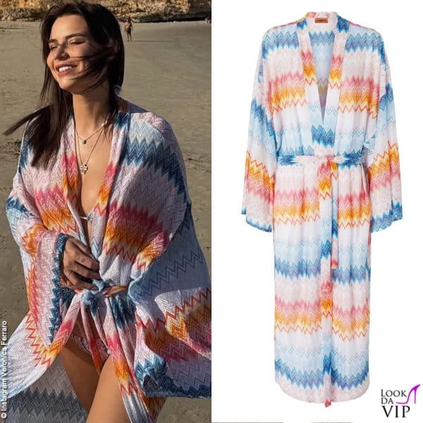 Veronica Ferraro preferisce il bechwear Missoni