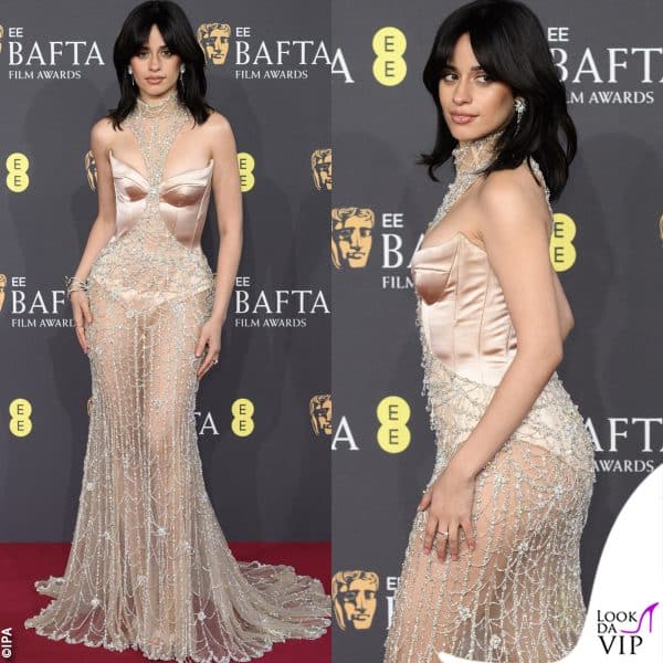 abito Sabina Bilenko per Camila Cabello ai Bafta