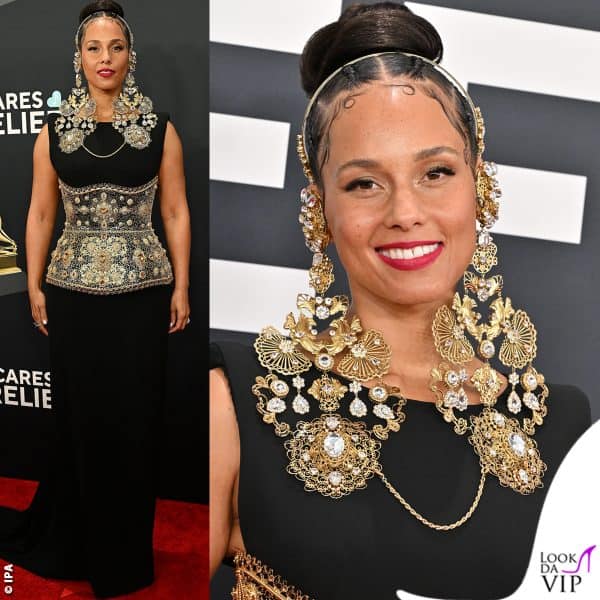 Alicia Keys in Dolce&Gabbana 